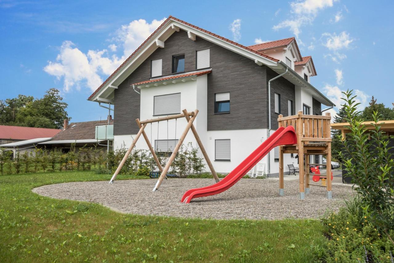 Ferienwohnung 1 Am Biohof Eriskirch Esterno foto