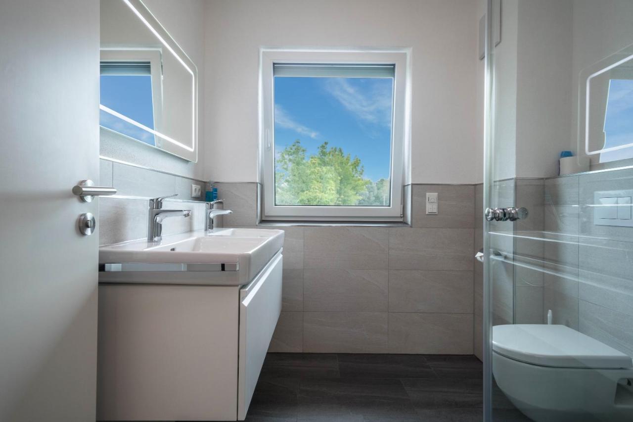 Ferienwohnung 1 Am Biohof Eriskirch Esterno foto